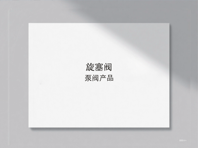 旋塞阀样册封面图